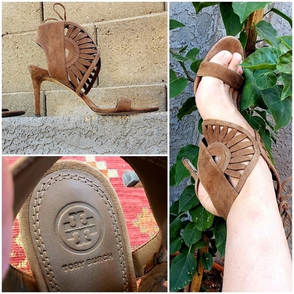 Tory Burch Brown 'leyla'‎ Sandal - Picture 1 of 8